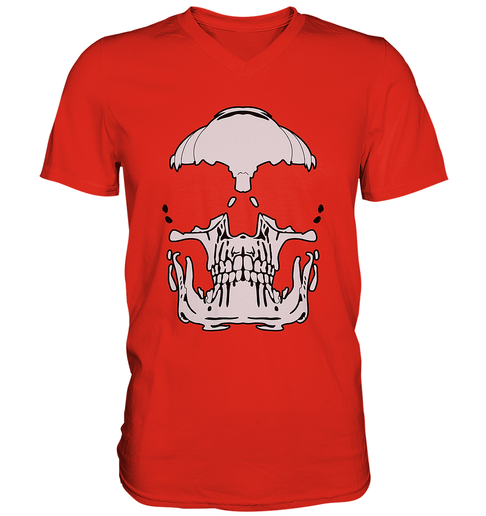 Thumbnail: Totenkopf - Mens V-Neck Shirt