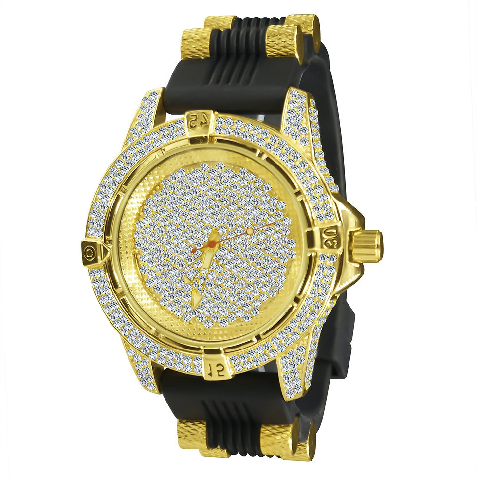 bullet jelly band mens fashion watches