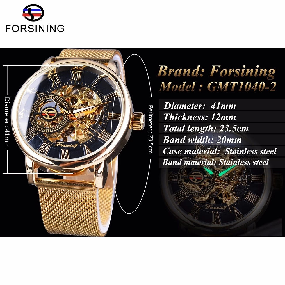 Thumbnail: Men's Mechanical Wristwatch