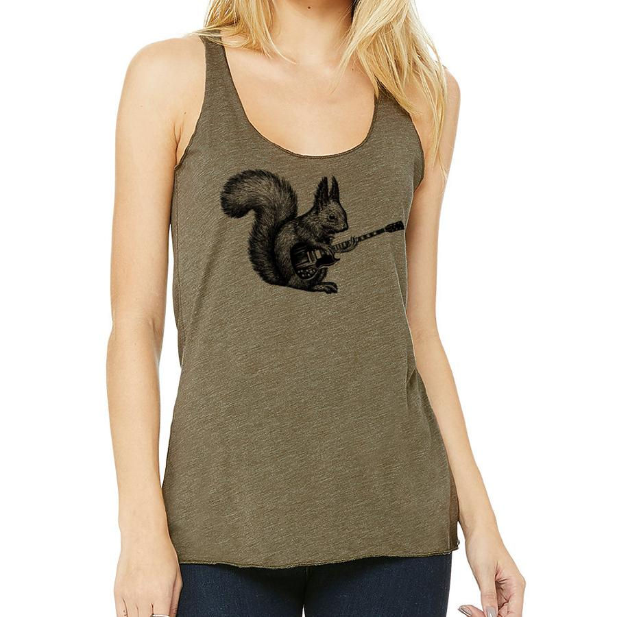 Thumbnail: Squirrel Playing Guitar Racerback