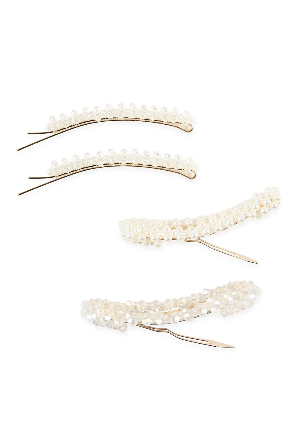 Thumbnail: Hdh2623 - Glass Beads and Pearl Hair Pin Set