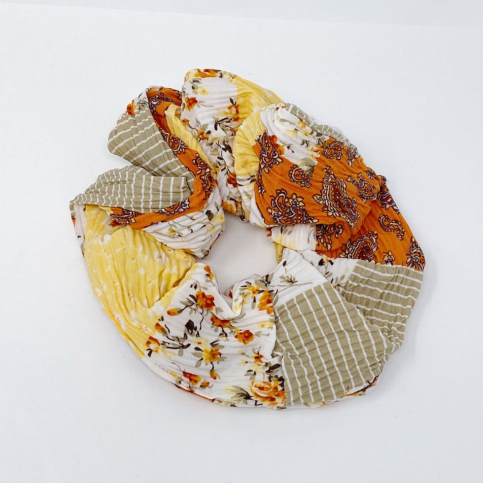 Miniatura: Boho Dreams Patchwork Hair Scrunch