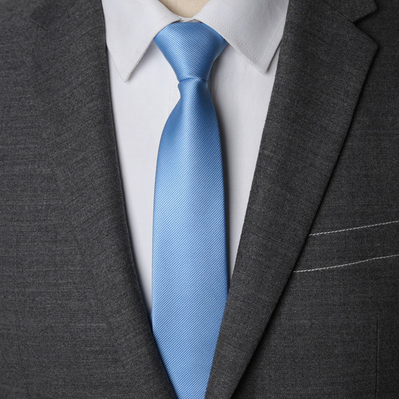 Miniatura: Men Necktie Zipper Lazy Tie