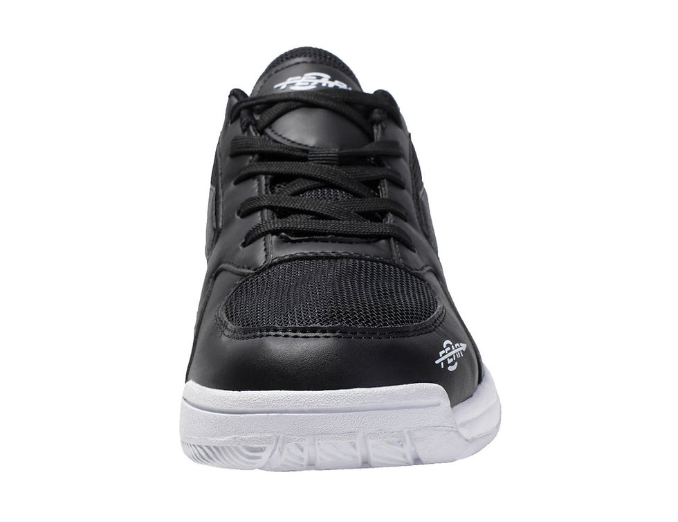 Miniatura: Fear0 NJ Men's High Arch Aggressive Firm Support Orthopedic Black Walking Shoes