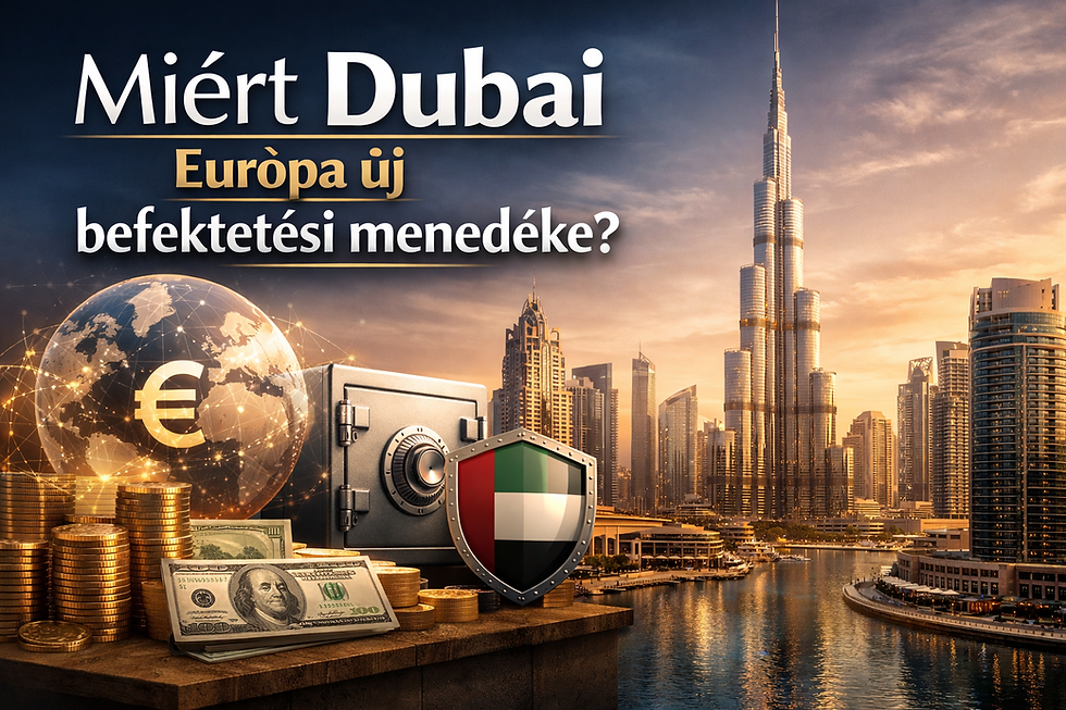 Miért Dubai Európa új befektetési menedéke?