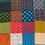 Thumbnail: Shweshwe fabric sample pack showing 16 different colours and patterns together