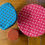 Thumbnail: Reversible Shweshwe food covers set of three in mixed sizes