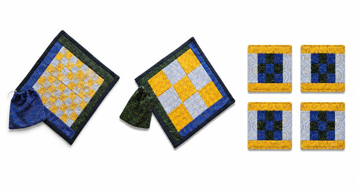 Shweshwe double sided game kit