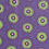 Thumbnail: Purple Shweshwe fabric – close-up sun detail, Da Gama Three Cats