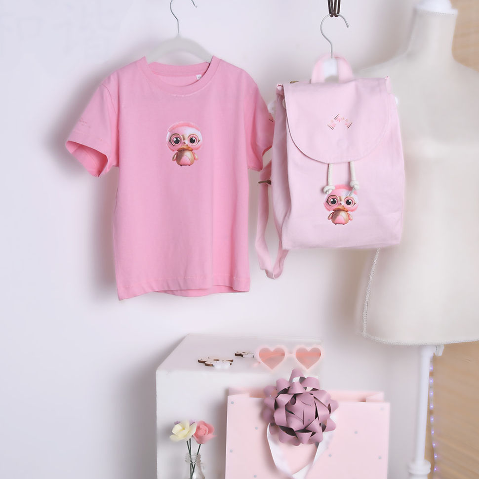 Miniaturbild: "Lonory"– Bio-Rucksack Pastell Pink