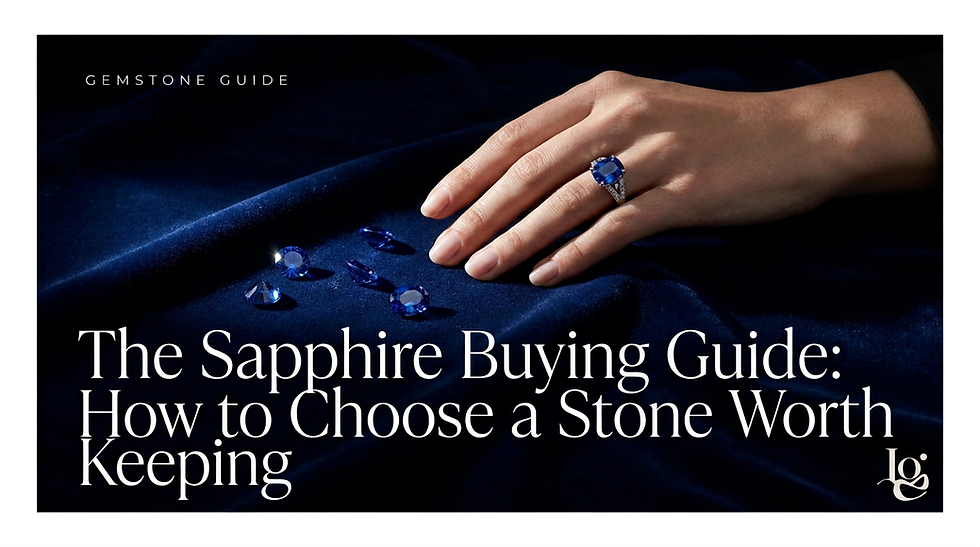 The Sapphire Buying Guide: How to Choose a Stone Worth Keeping