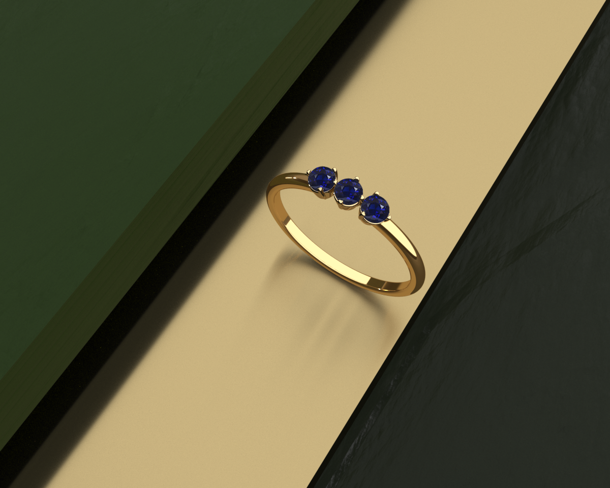 Bouga Blue Ring