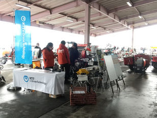 JA福島みらい様主催農機展に農業ドローン「AC101」出展＠福島県伊達市