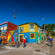 The famous Caminito in La Boca