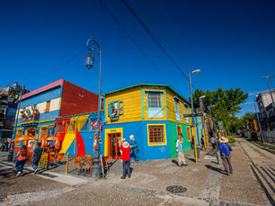 The famous Caminito in La Boca