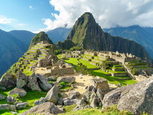 Machu Picchu on a sunny day