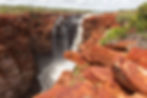 King George Falls in the Kimberley