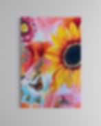 Sunflower Tea Towel Home Decor Australian Artist Emily Birdsey