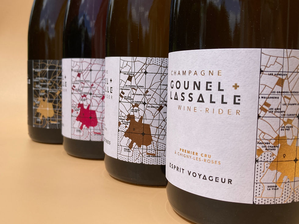 Gounel-Lassalle Champagne Bottles