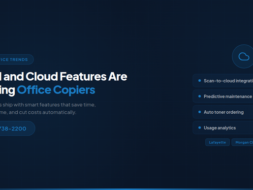 How AI and Cloud Features Are Changing Office Copiers