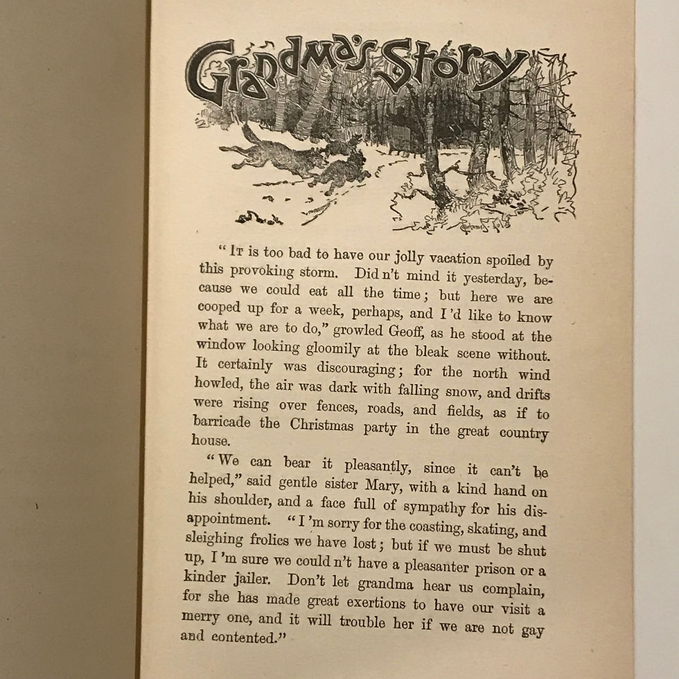 Thumbnail: Spinning Wheel Stories by Louisa May Alcott