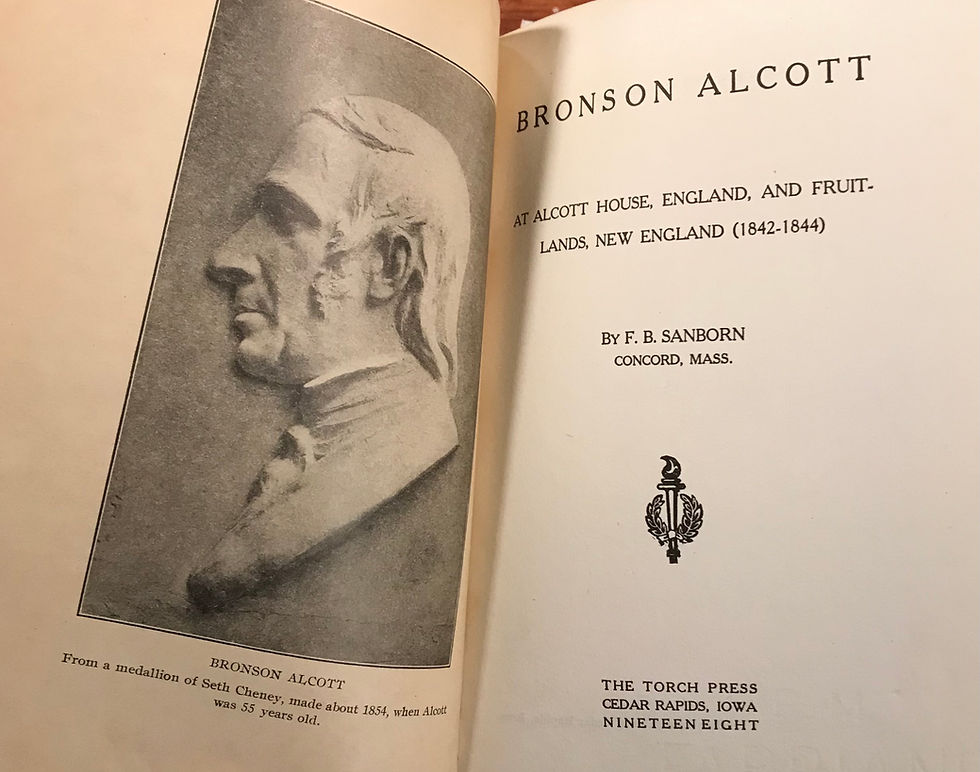 Thumbnail: Bronson Alcott by F.B. Sanborn