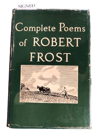 signed-complete-poems-of-robert-frost-1949-barrow-bookstore