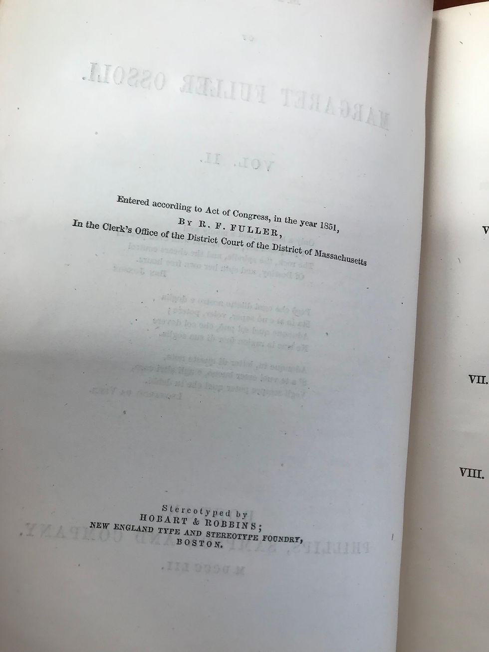 Thumbnail: Memoirs of Margaret Fuller Ossoli, Vol I & II, Complete