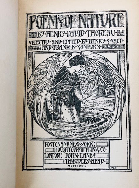 Thumbnail: Poems of Nature, by Henry David Thoreau