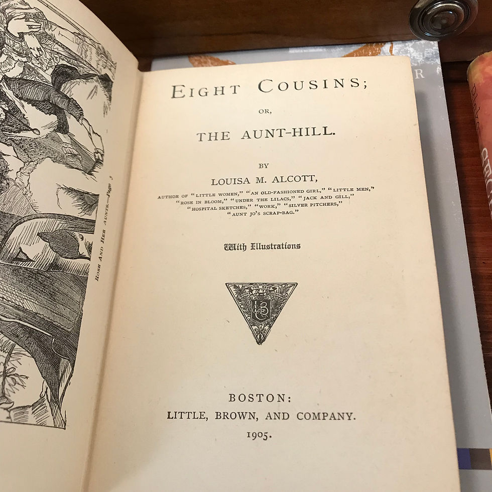 Thumbnail: Eight Cousins, by Louisa May Alcott