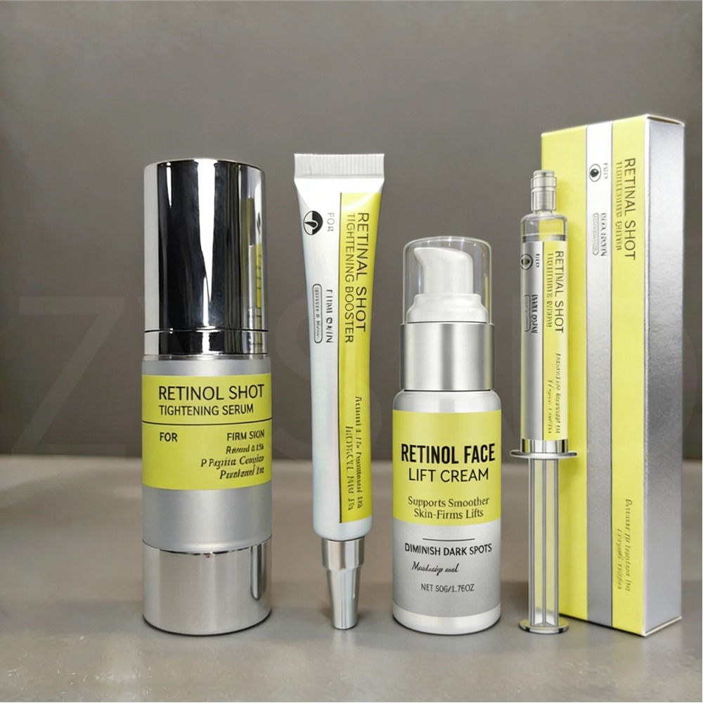 Retinol Serum Nourishes Moisturizes Firms The Skin Reduces Fine Lines And Dark C