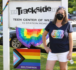 Vanessa Elias: “Pride is not political. It is a human issue. As humans, our biggest need is to be seen, heard, and loved for who we are.” (7/2/22 Wilton Bulletin)