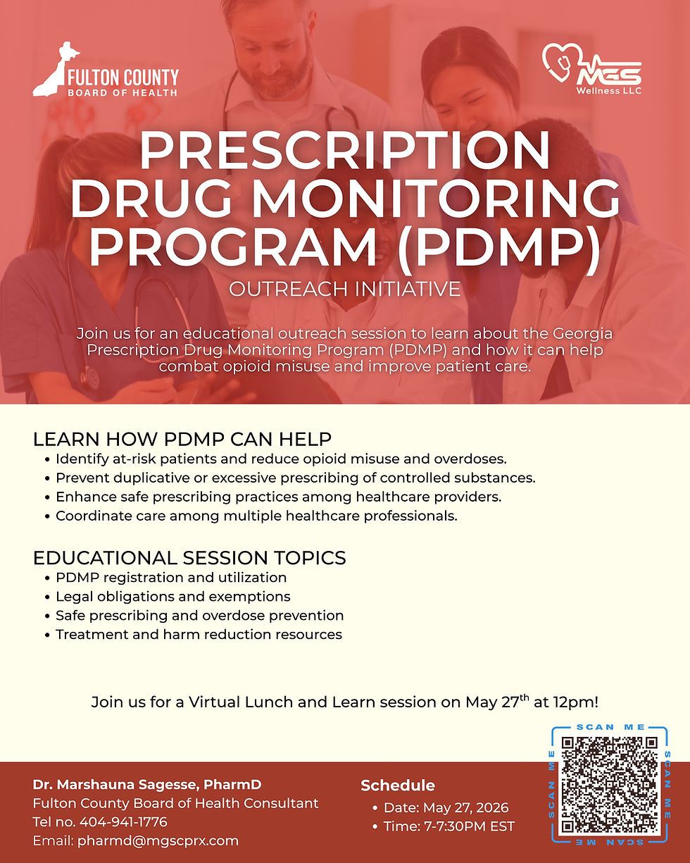 PRESCRIPTION DRUG MONITORING PROGRAM (PDMP) - OUTREACH INITIATIVE (1)