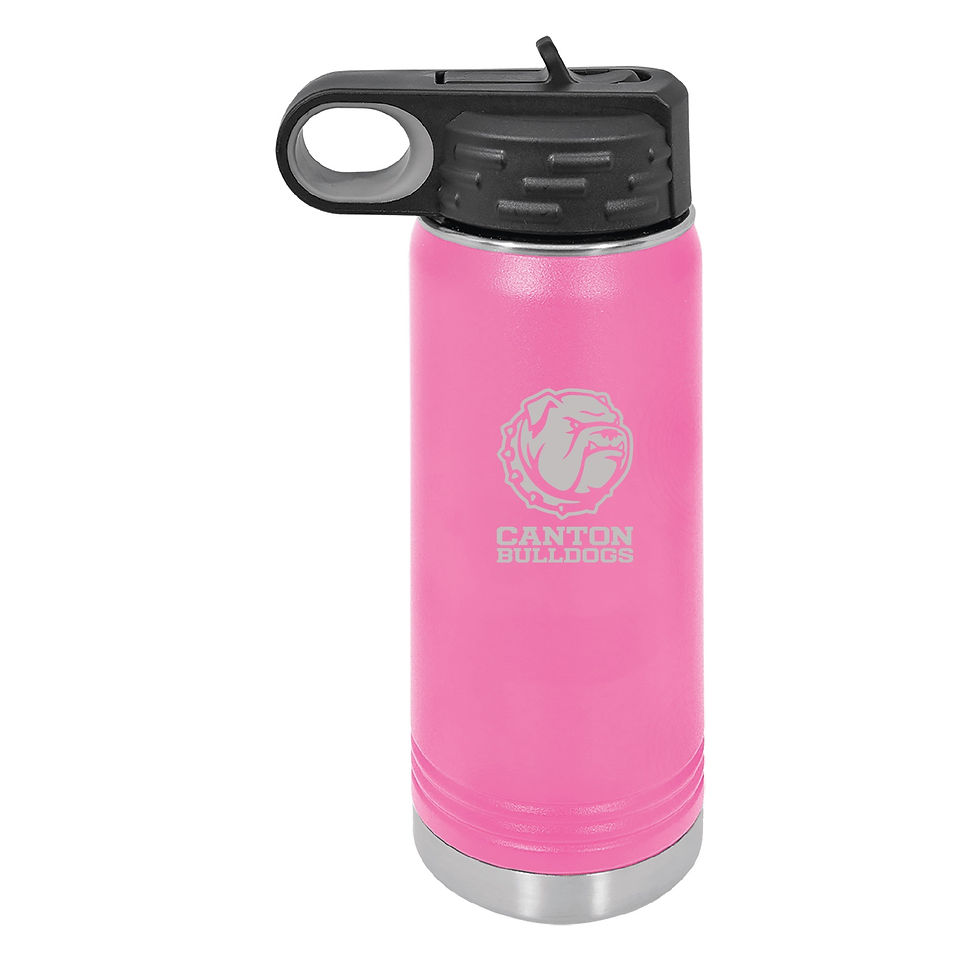 Pink 20 oz. Water Bottle