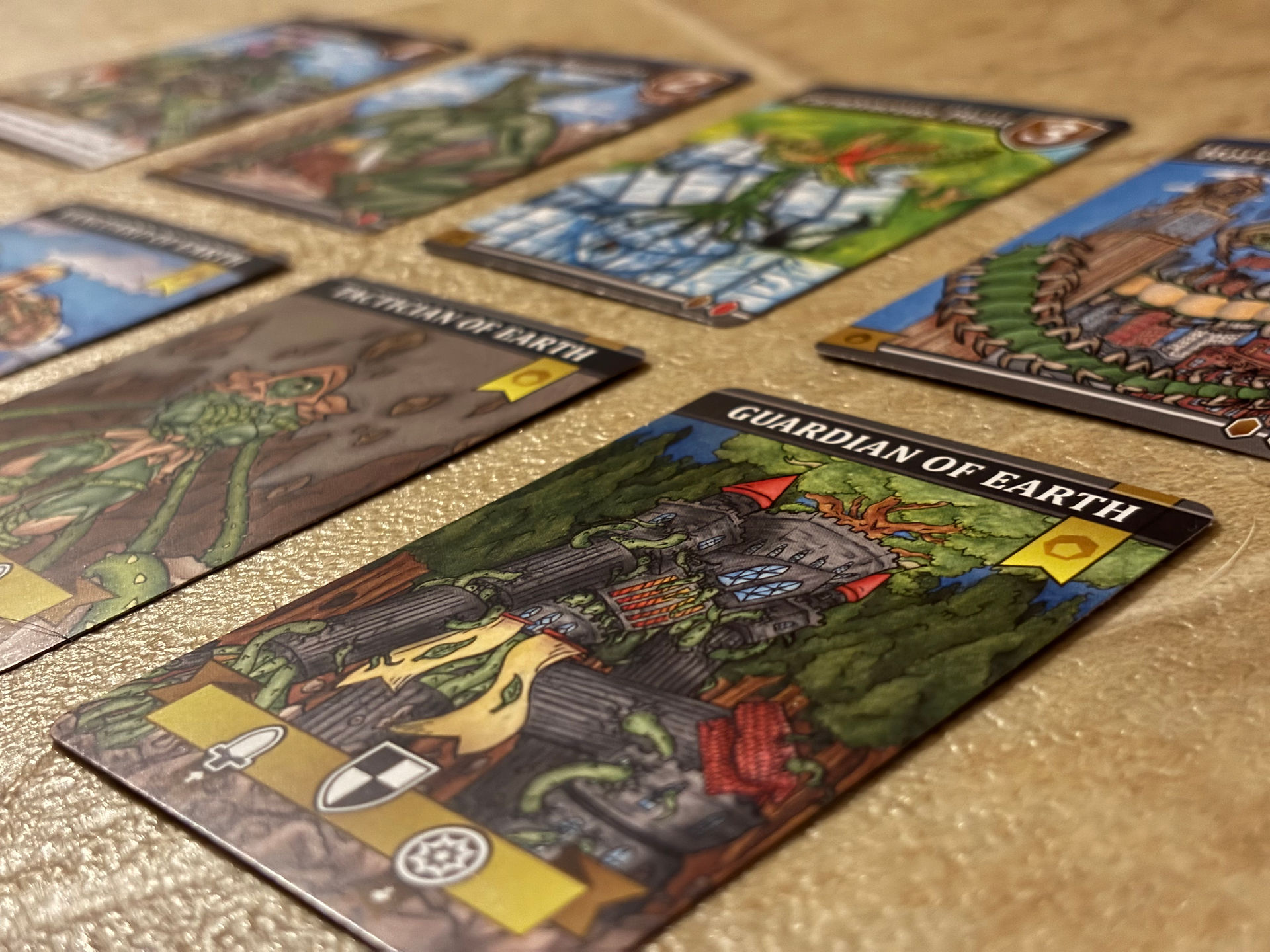Card Commander Pre-Alpha Cards