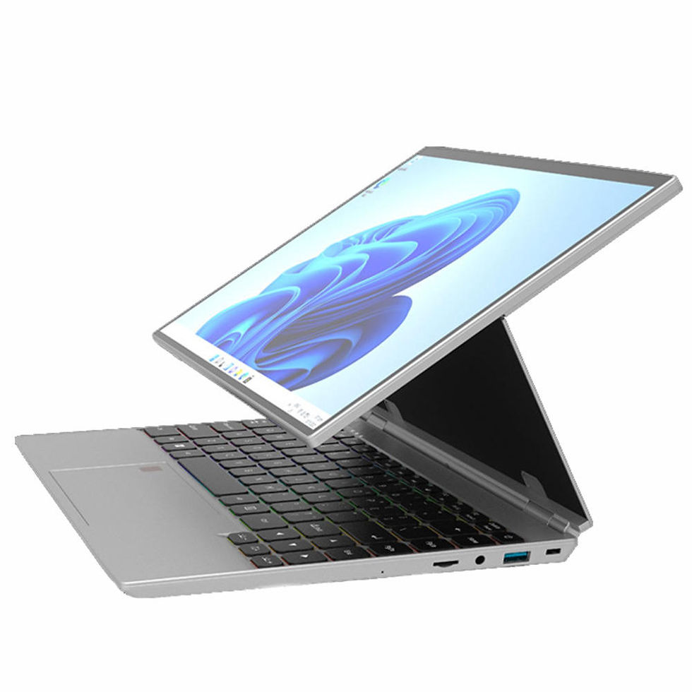Thumbnail: 2025 New OEM 14 Inch Laptop Computer N100 Quad Core 16GB Touch Screen Aluminum