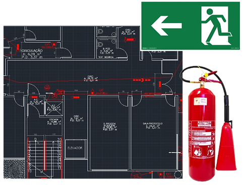 Projeto de Prevenção e combate a incêndio e Pânico - PCI/ PCPIP