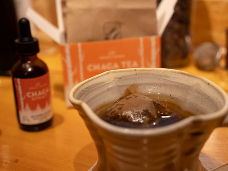 Chaga Tea Brewing