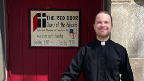 Fr. Mike on a Bike