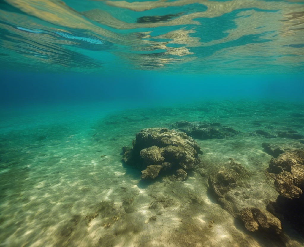 Clear blue underwater shot with no animals or fish, and no dry land showing.png