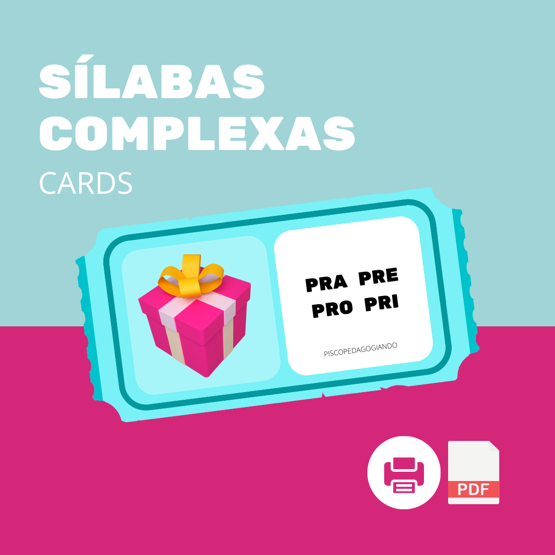 SÍLABAS COMPLEXAS - CARDS