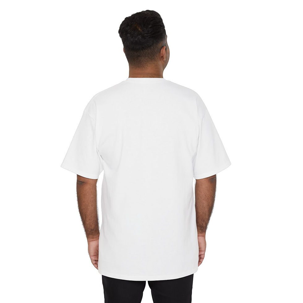Thumbnail: Freedom Statement Big & Tall Cotton T-Shirt (Front Logo)