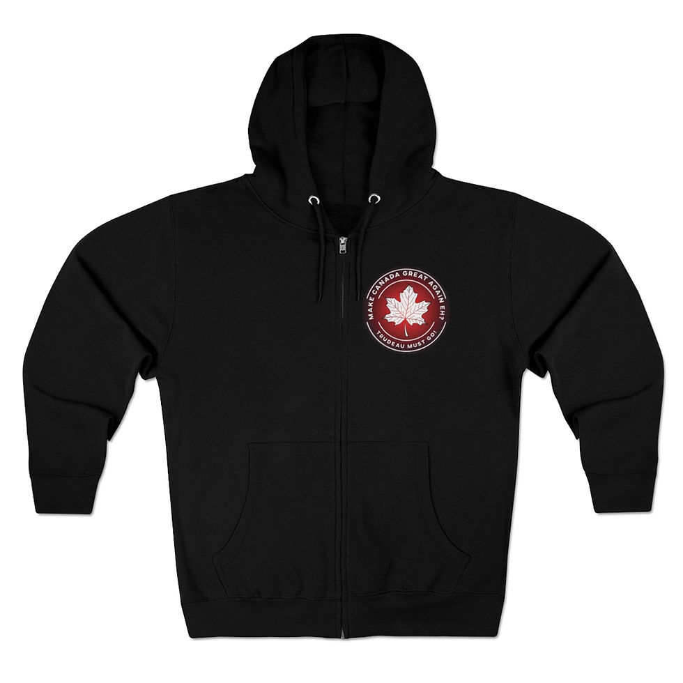 Thumbnail: Make Canada Cozy Again Unisex Zip Hoodie