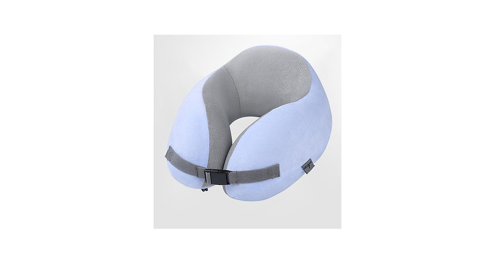 Thumbnail: SKY TRAVEL Comfort Memory Foam Travel Neck Pillow