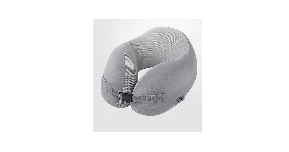 Thumbnail: SKY TRAVEL Comfort Memory Foam Travel Neck Pillow