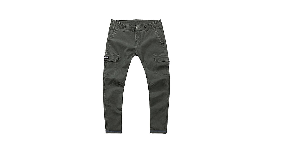 Thumbnail: Fashion Regular Fit Embroidered Cargo Pants