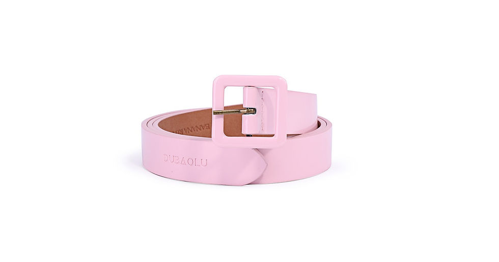 Thumbnail: Women's JELLY Patent Leather Belt