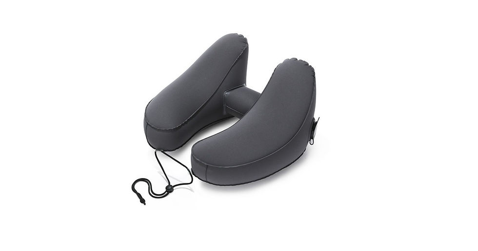 Thumbnail: SKY TRAVEL H Shape Micro-velvet Inflatable Travel Pillow