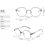 縮圖：文青小圓框近視眼鏡框架光學框架
