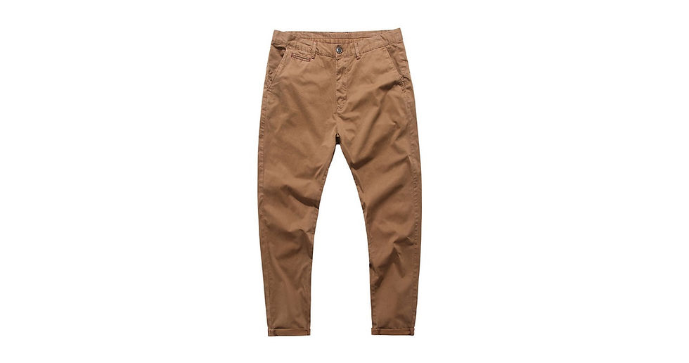 Thumbnail: Men Smart Casual Chino Trousers